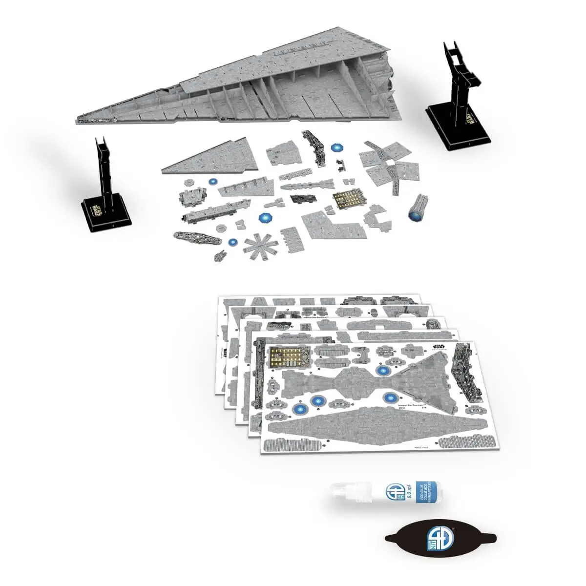 Star Wars Imperial Star Destroyer 3S Paper Model