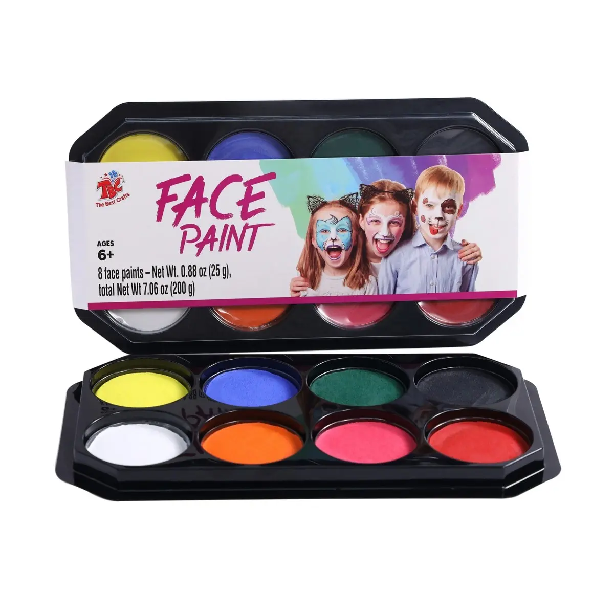 8 Face Paint (25g each)