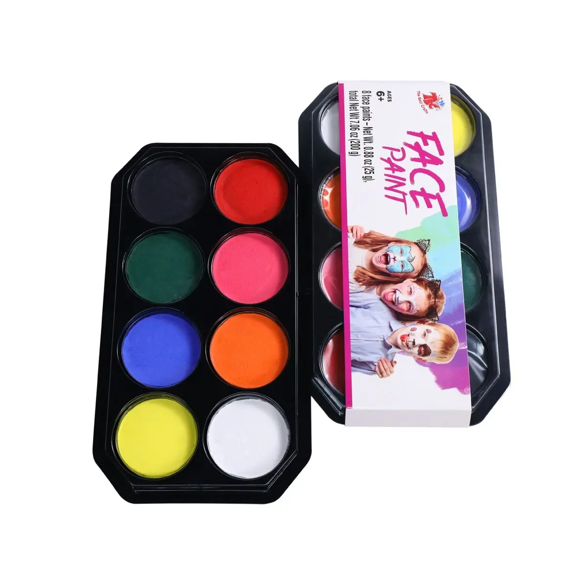 8 Face Paint (25g each)