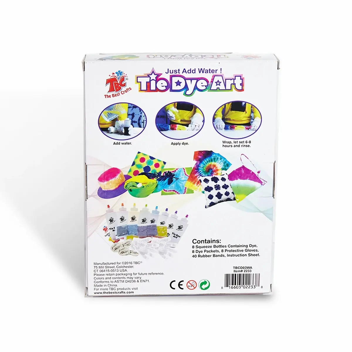 Tie Dye Kit 8-pack