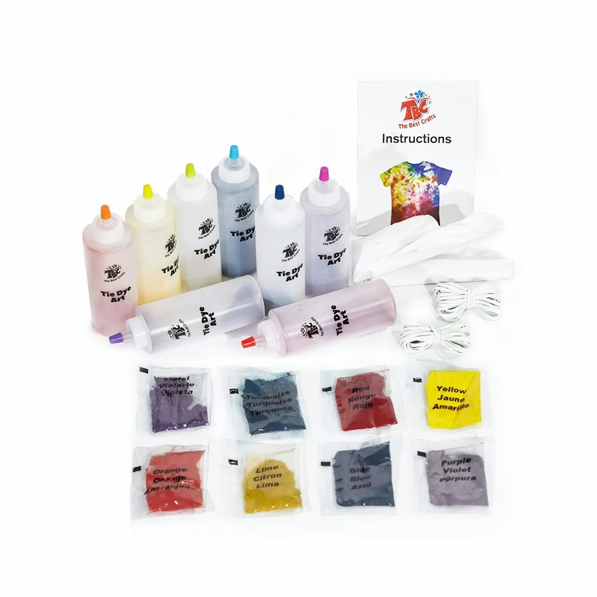 Tie Dye Kit 8-pack