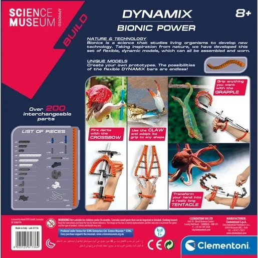 Clementoni Science Museum Dynamix Bionic Wearable Kit