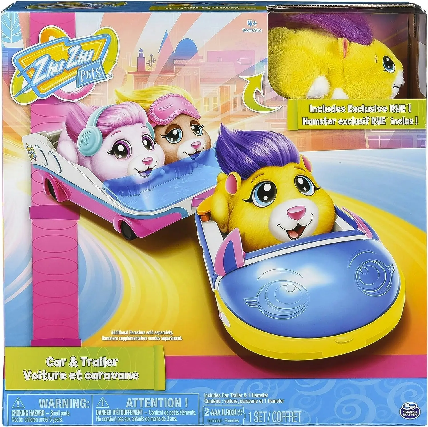 Zhu Zhu Pets Car & Trailer Set