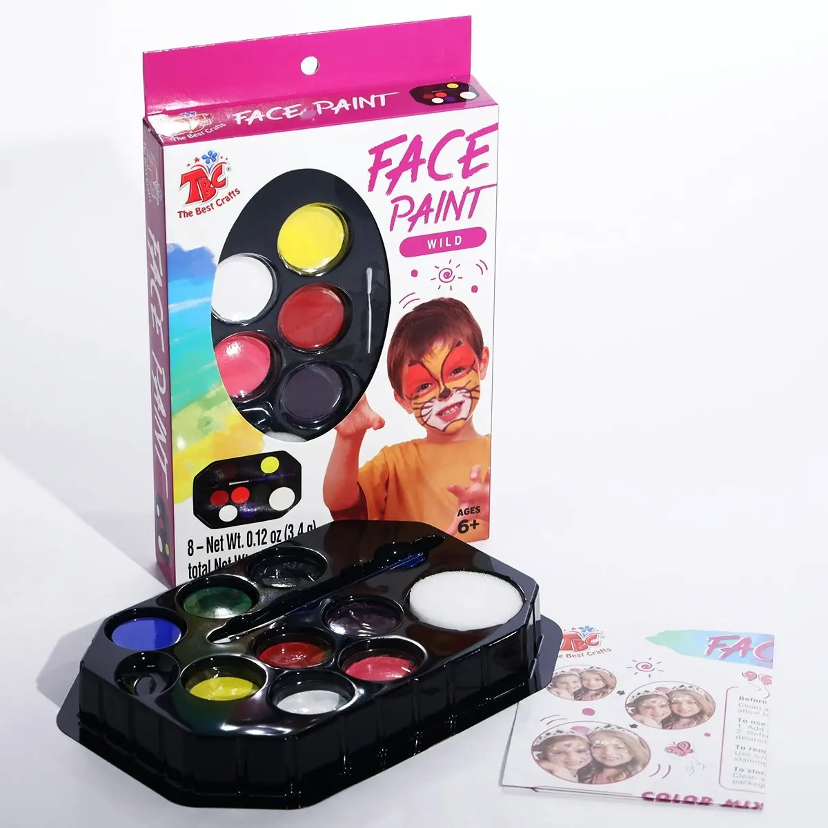 The Best Craft Face Paint - Wild