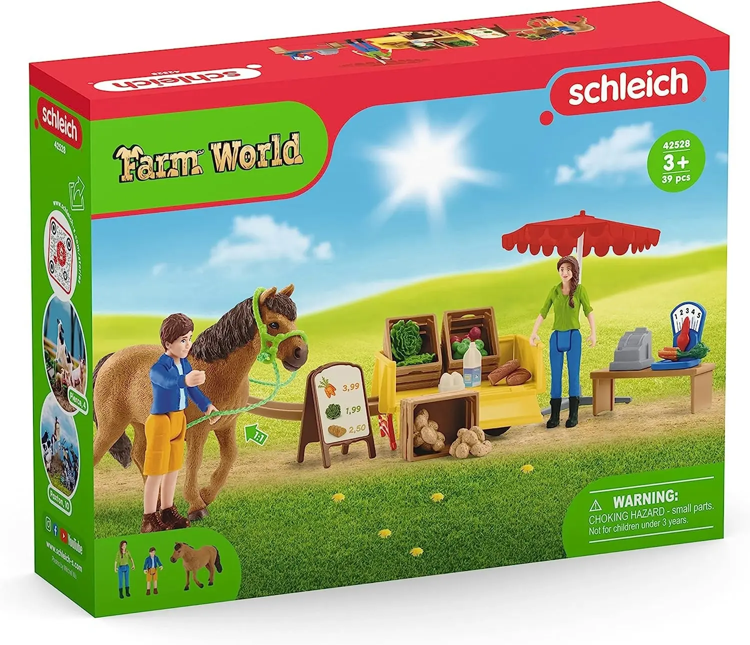 Schleich Sunny Day Mobile Farm Stand