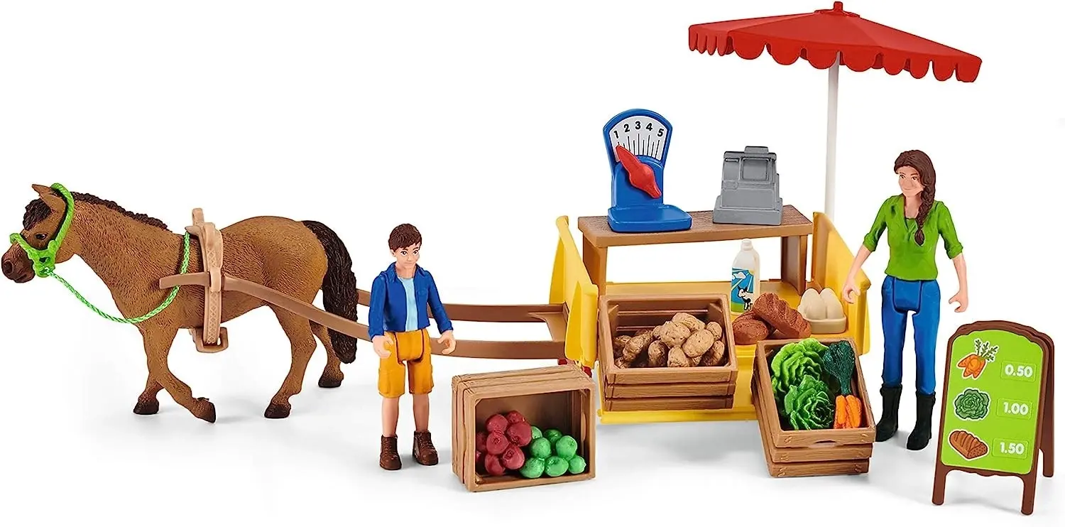 Schleich Sunny Day Mobile Farm Stand