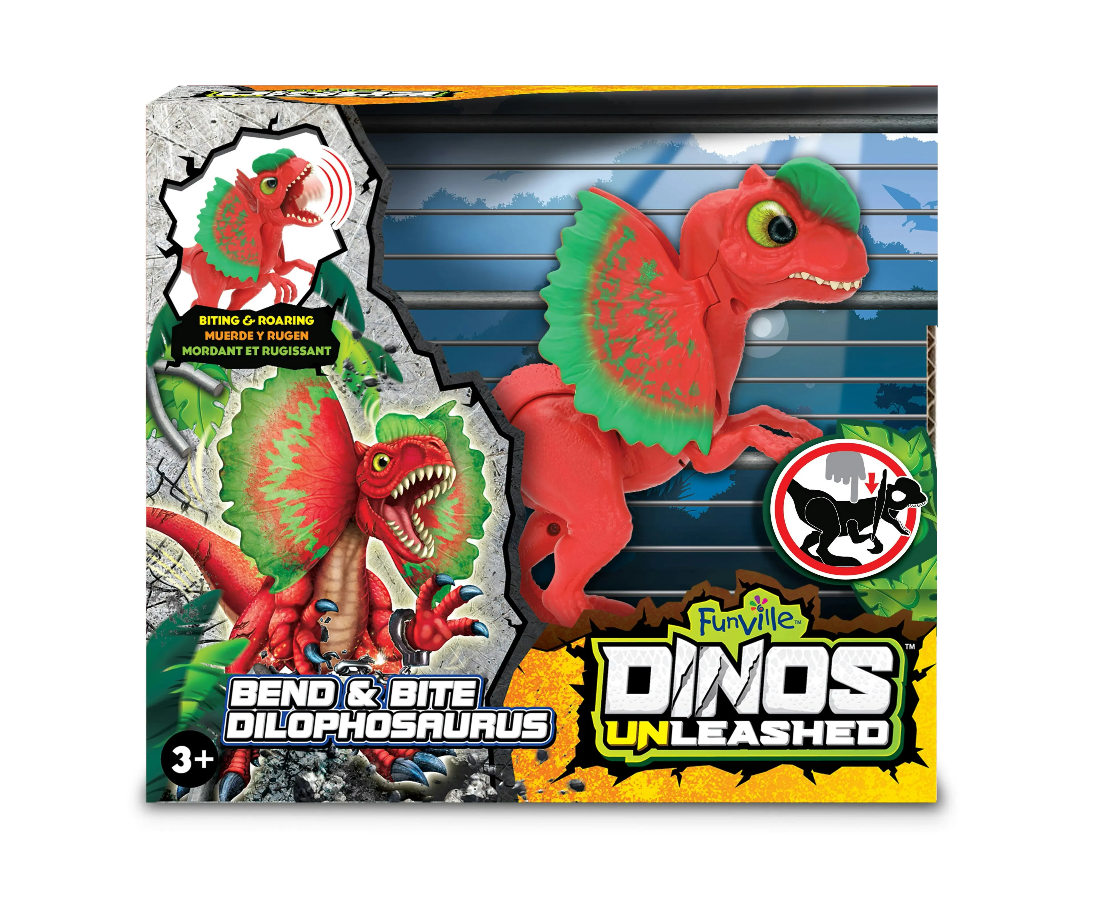 Bend & Bite Dilophosaurus