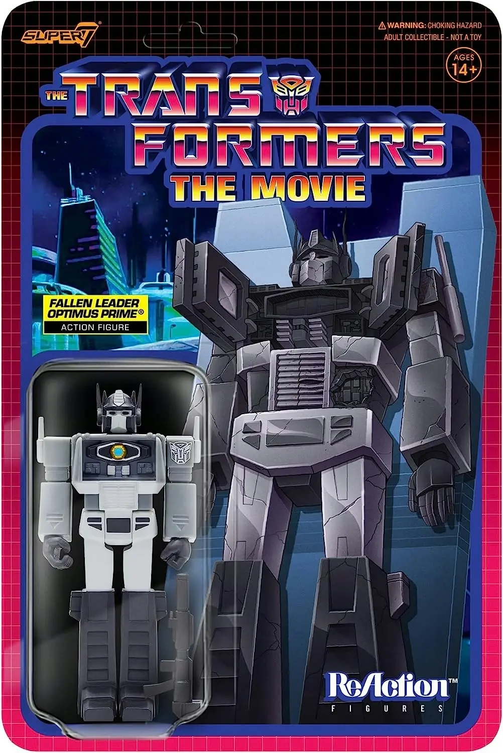 Transformers Reaction Figure Wave 4 Fallen Leader