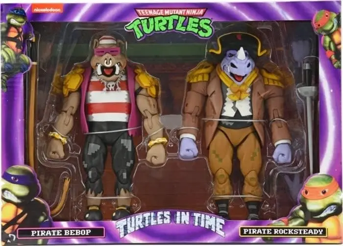 Teenage Mutant Ninja Turtles Pirate Rocksteady & Bebop