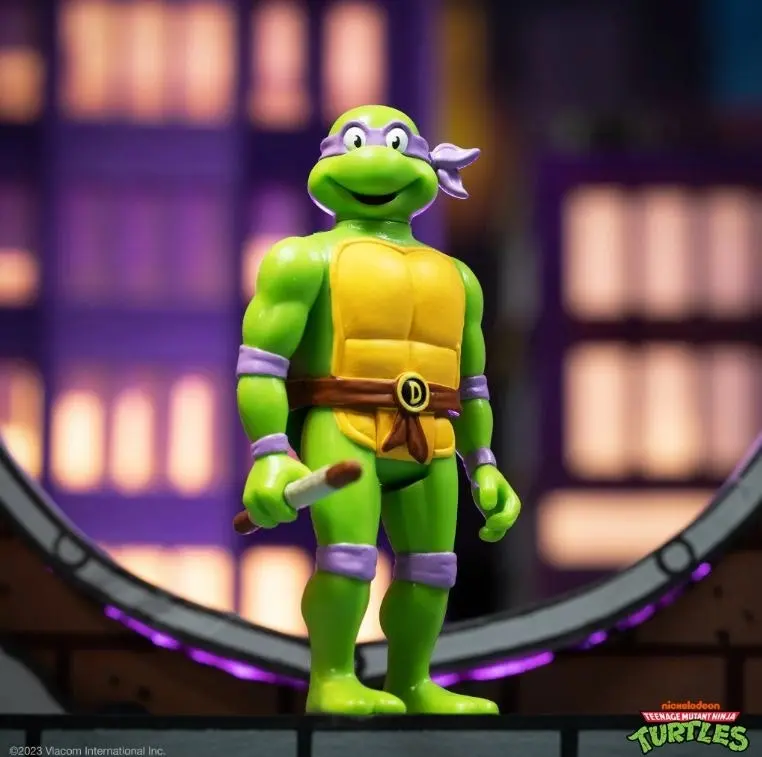 Teenage Mutant Ninja Turtles ReAction Wave 7 Donatello (Cartoon)