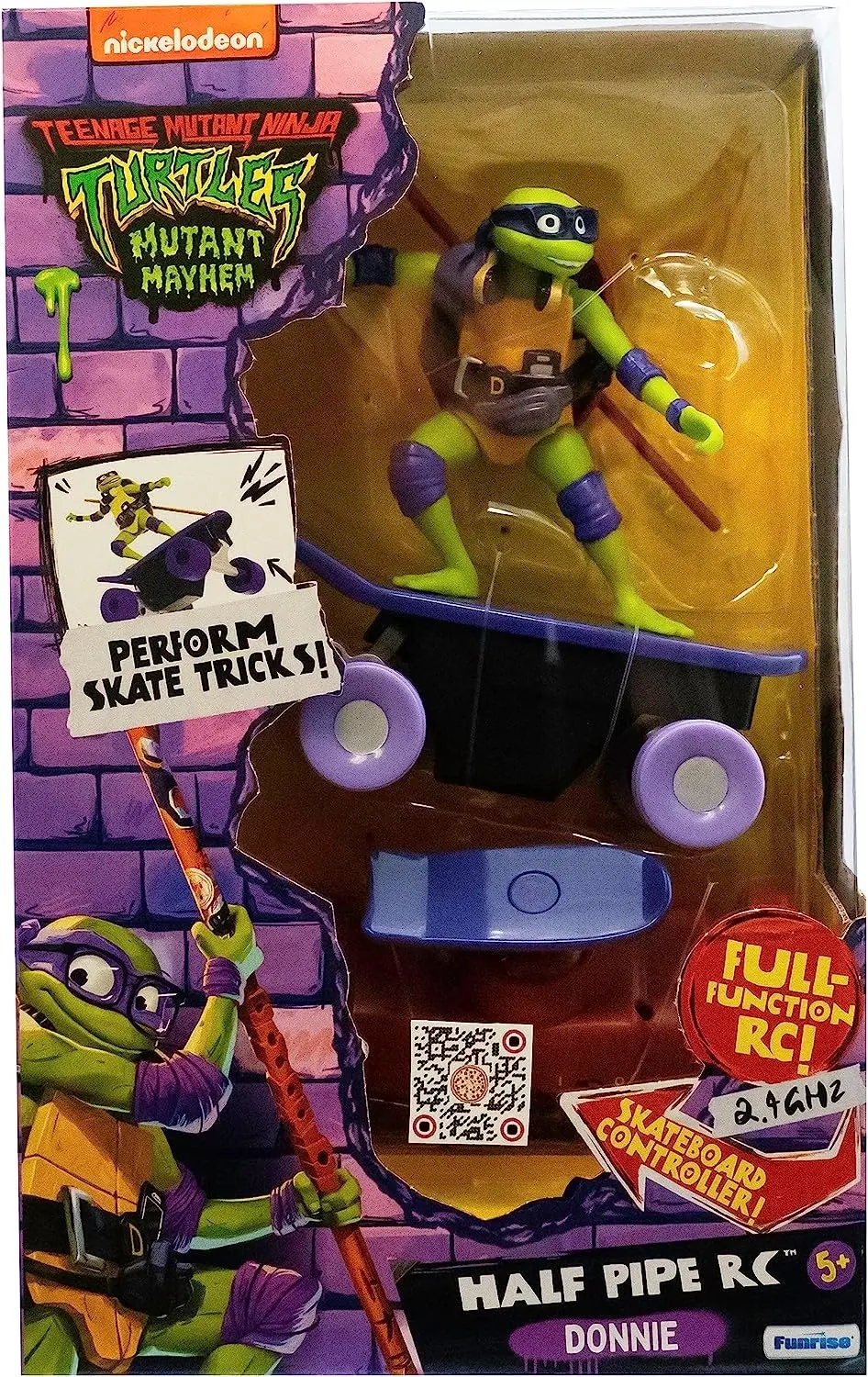 Teenage Mutant Ninja Turtles Half Pipe RC Vehicle - Donatello (Movie)