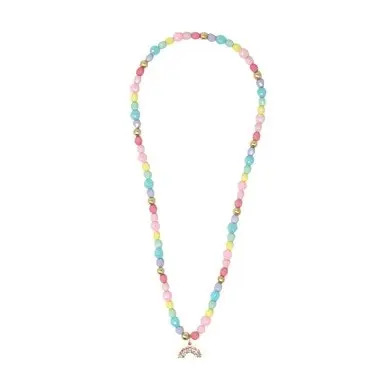 Smile Be Happy Rainbow Necklace