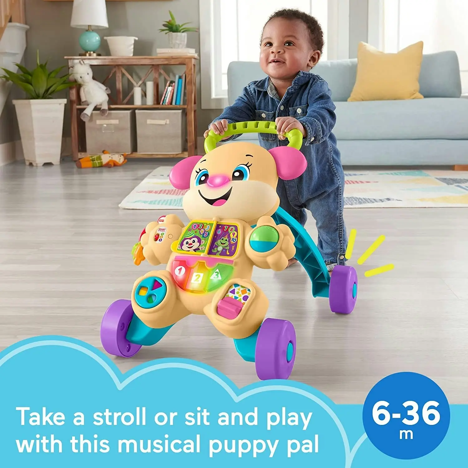 Fisher-Price Laugh & Learn Smart Stages Learn with Sis Walker