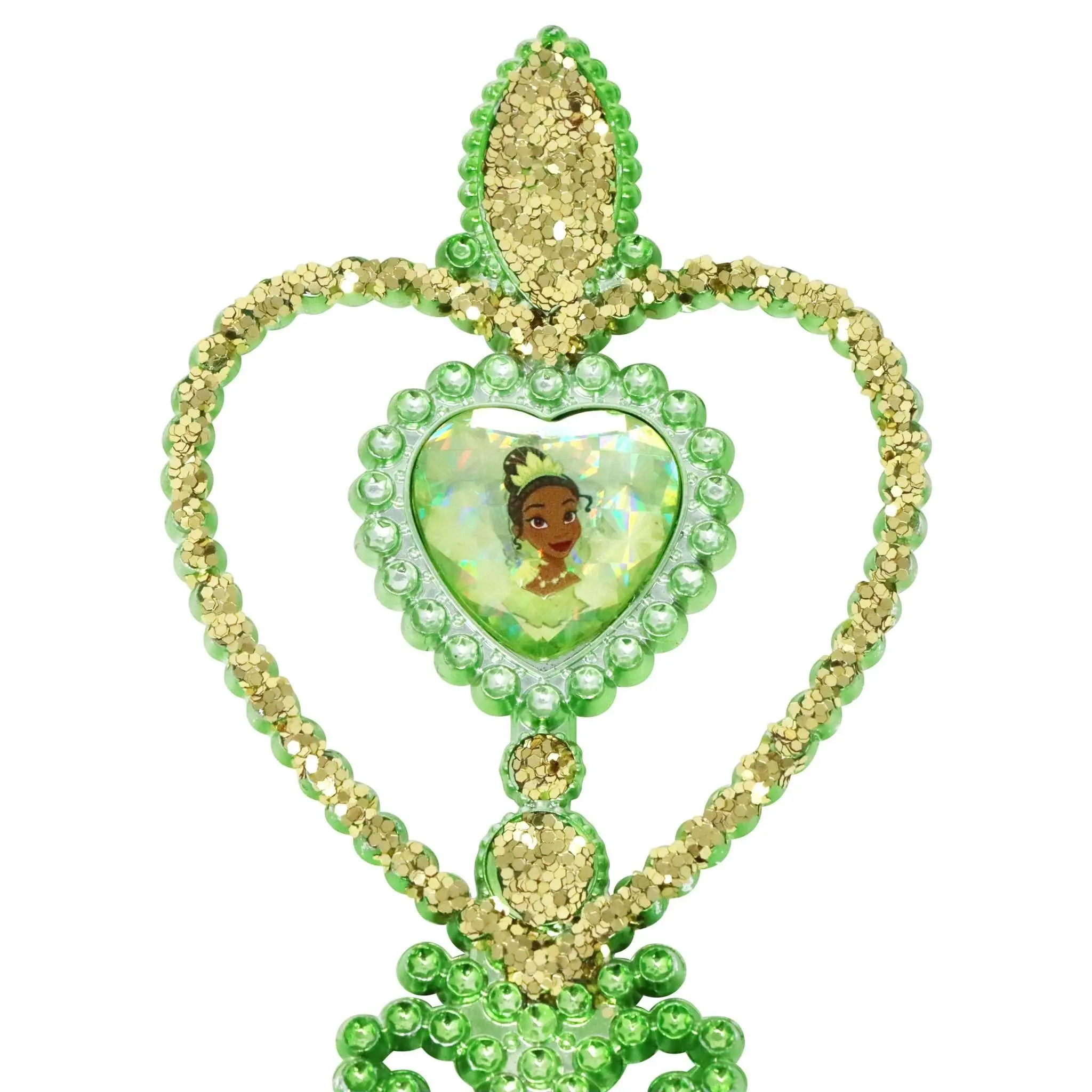 Disney Princess Tiana's Heart Gemstone and Glitter Wand