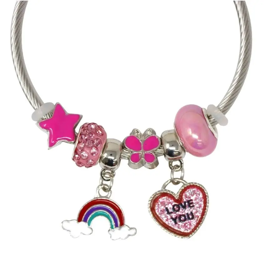 Rainbow Charm Bracelet