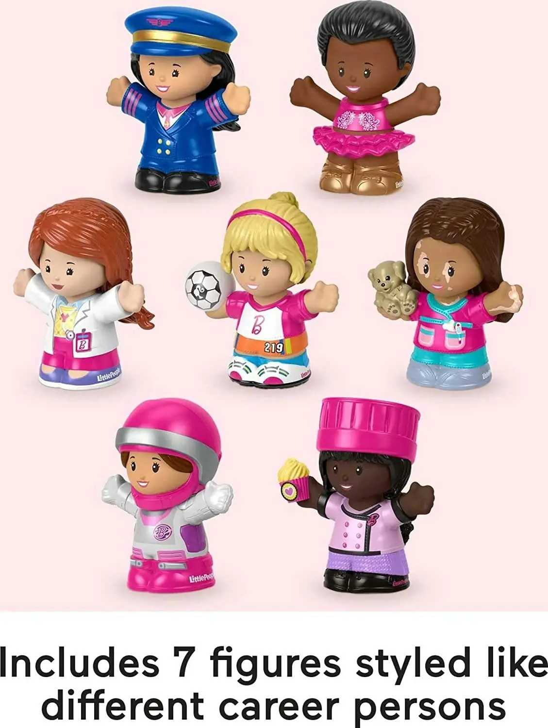 Barbie You Can Be Anything Figure Pack By Little People