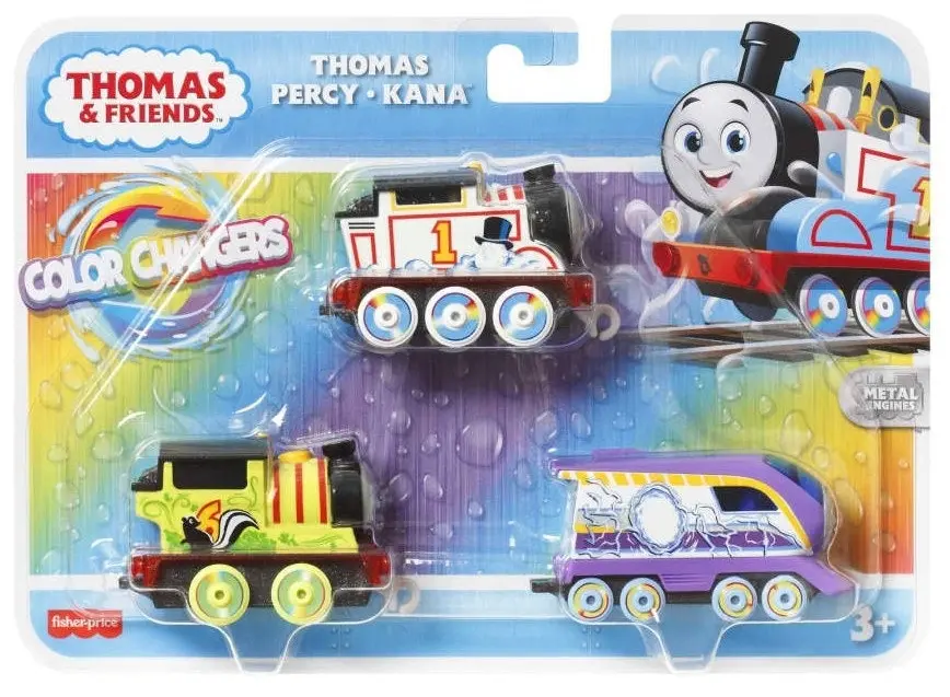 Fisher-Price Thomas & Friends Colour Changers Thomas Percy and Kana