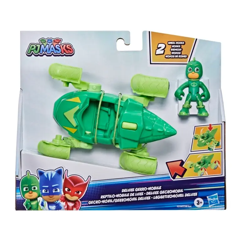 PJ Masks Gekko Deluxe Vehicle Preschool Toy