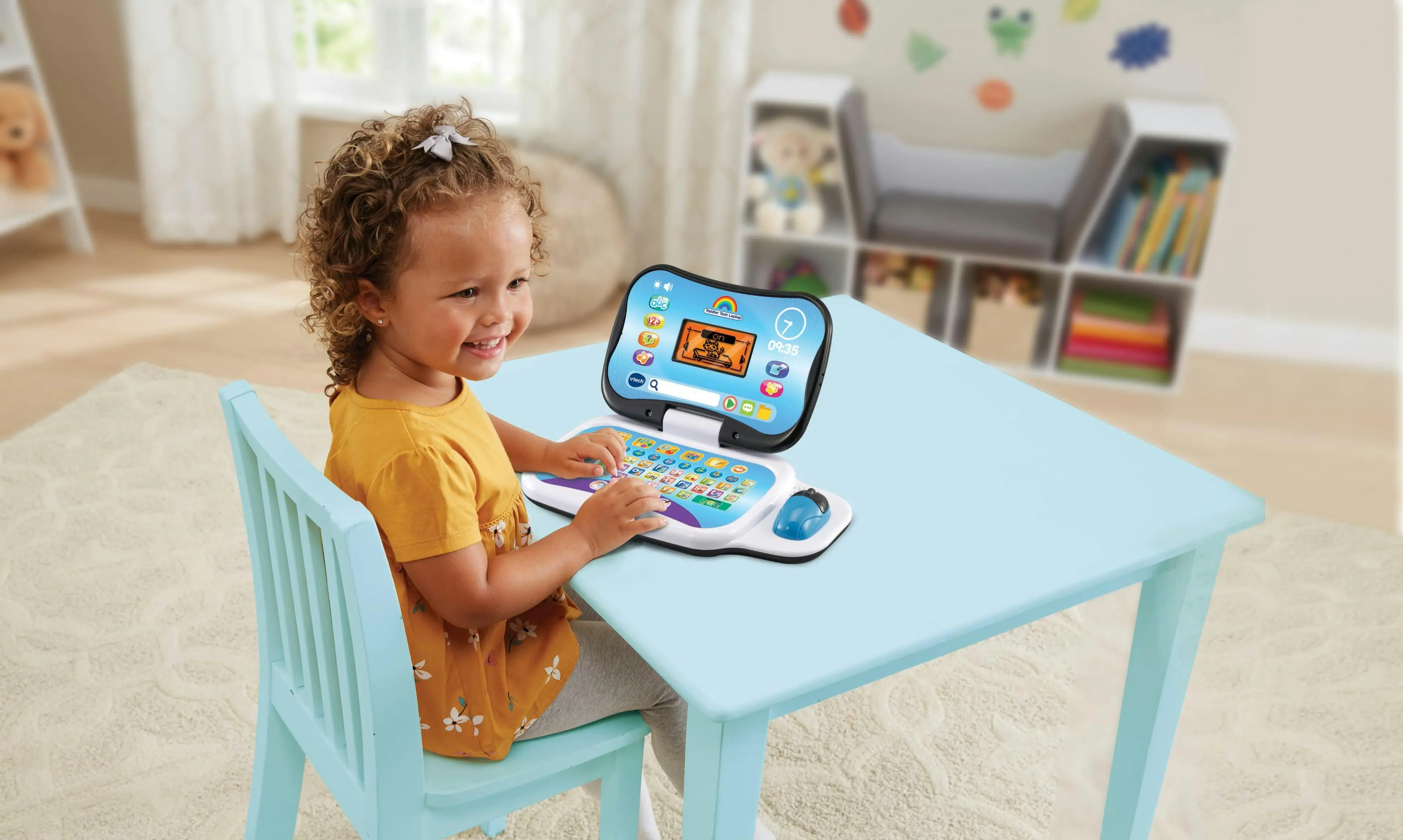 VTech Toddler Tech Laptop Black