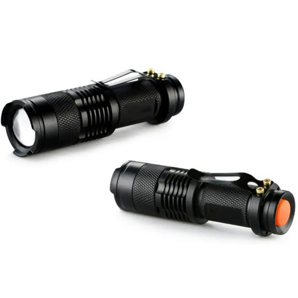 500-Lumen Military Flashlight Set with Carrying Case