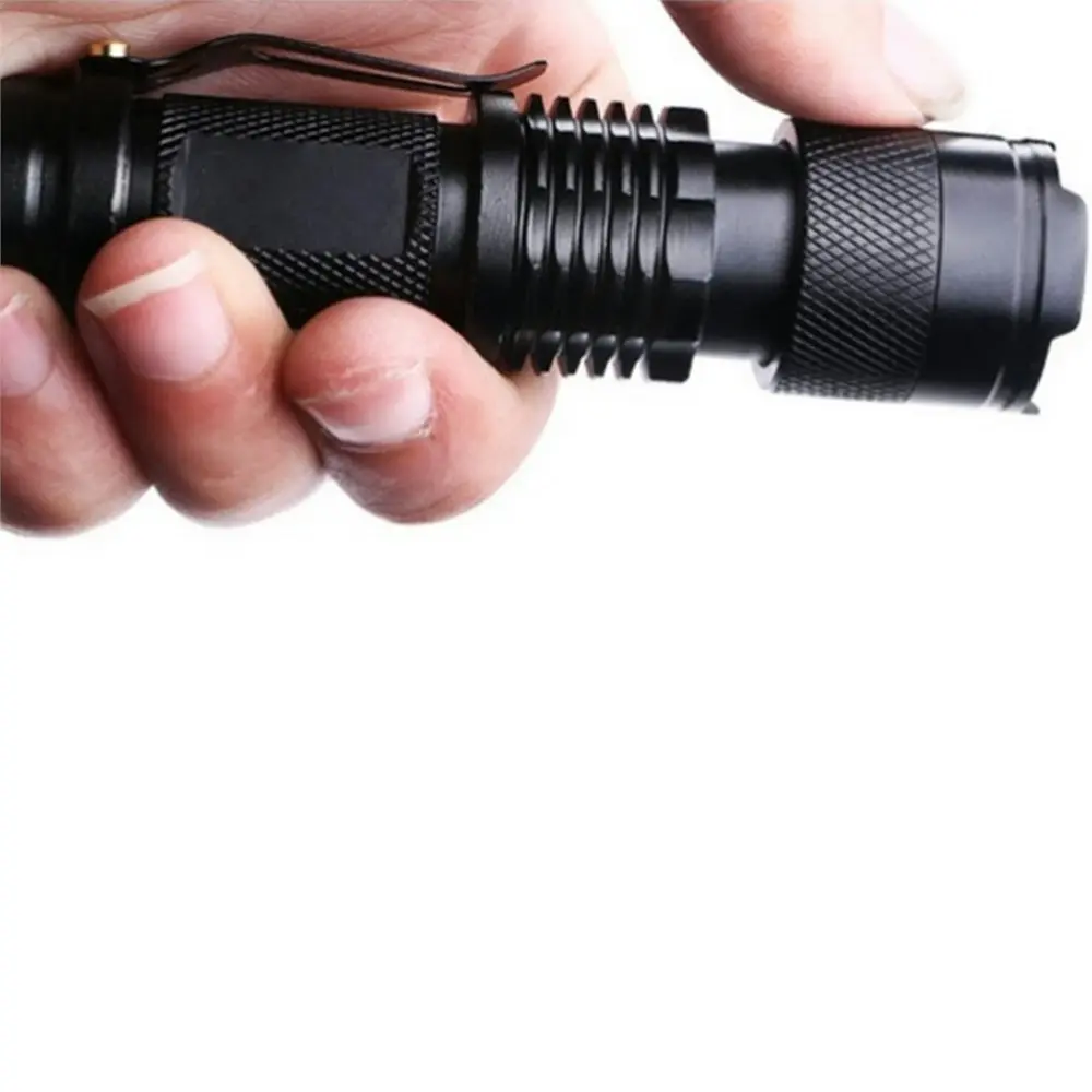 500-Lumen Military Flashlight Set with Carrying Case