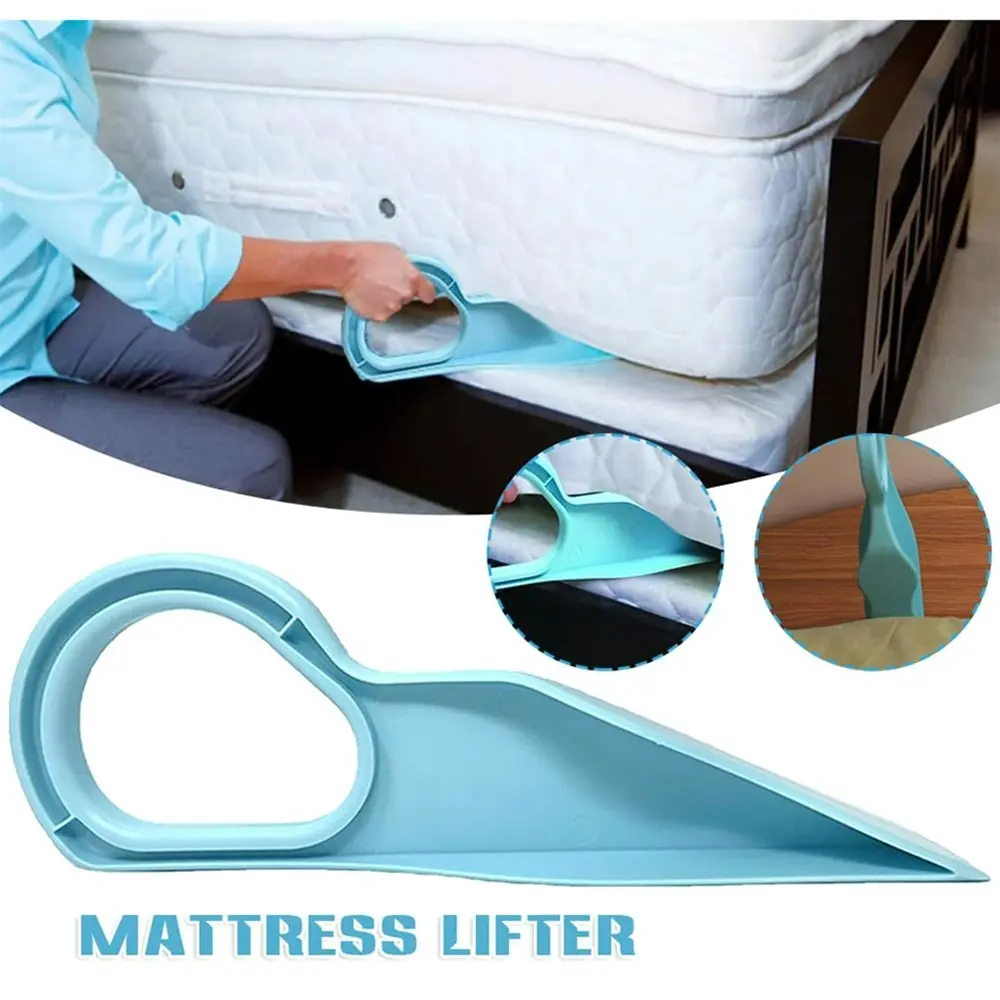 Mattress Lifter, 2 Pack Mattress Lifter, Ergonomic Mattress Wedge Elevator