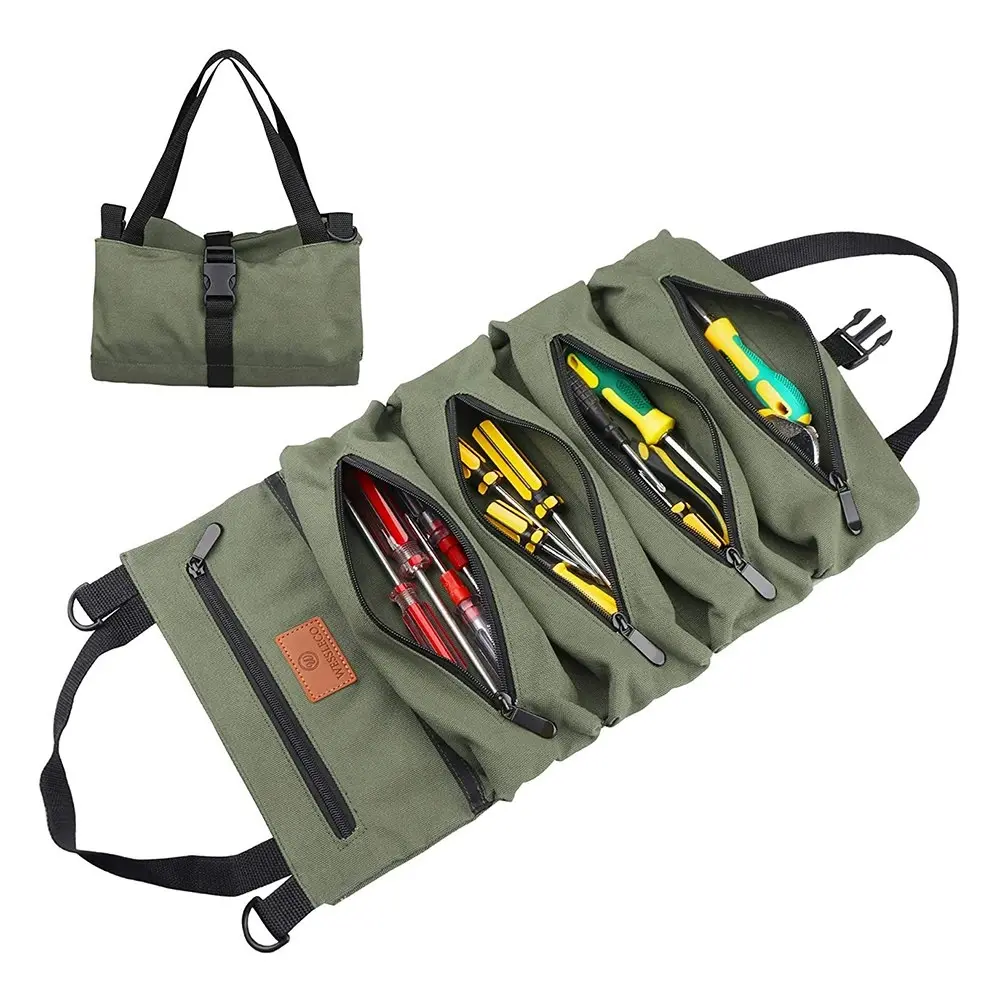 Canvas Tool Package Portable Car Storage Bag Tool Bag Hardware Toolkit Package