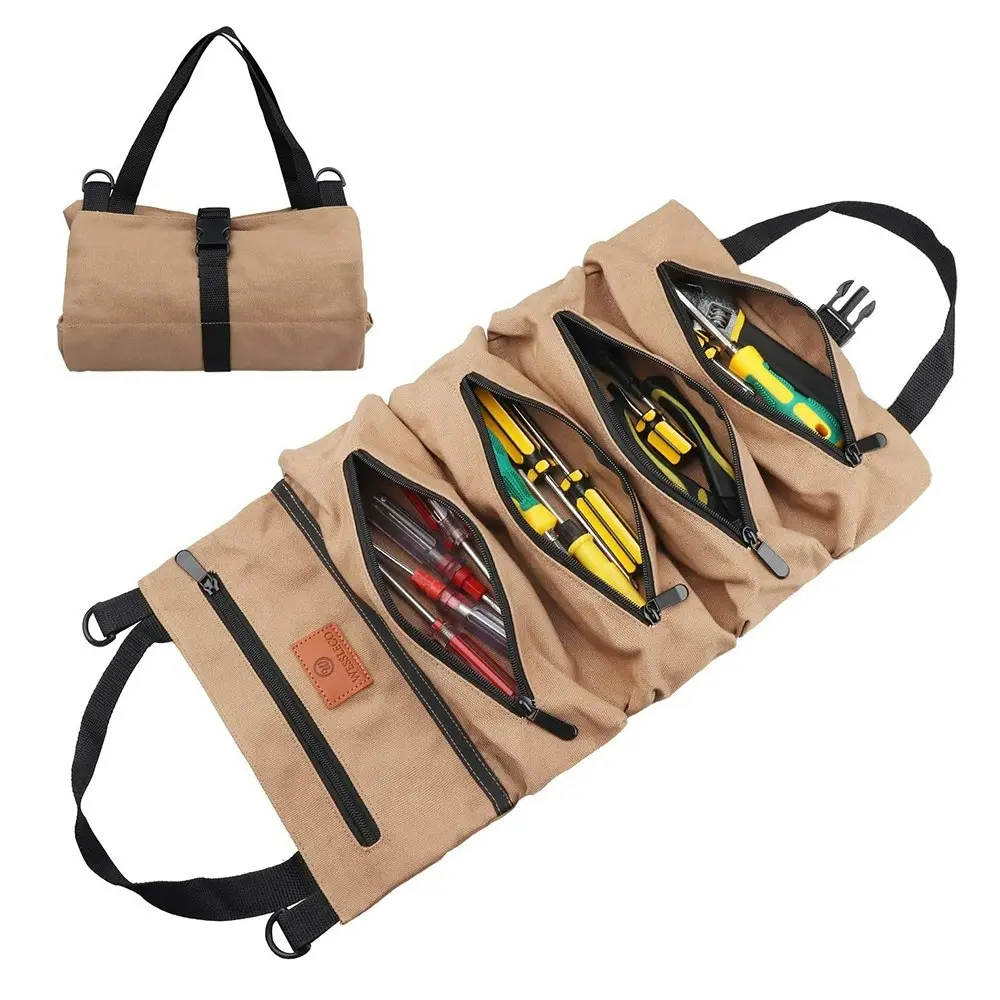 Canvas Tool Package Portable Car Storage Bag Tool Bag Hardware Toolkit Package