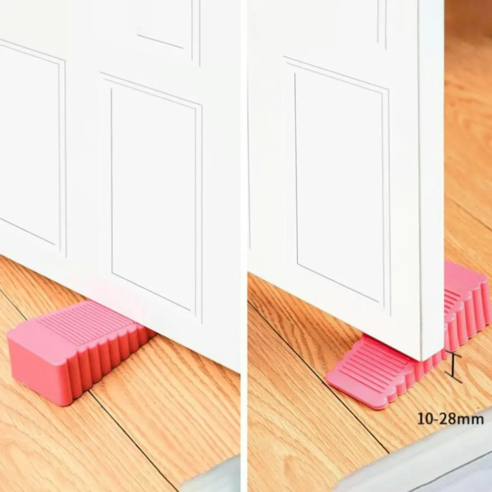 9Pcs Safety Silicone Door Stop Block Wedge Doorstops