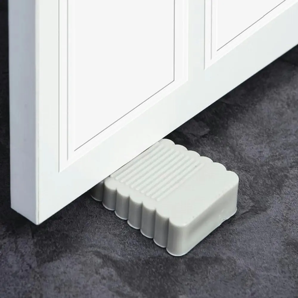 9Pcs Safety Silicone Door Stop Block Wedge Doorstops