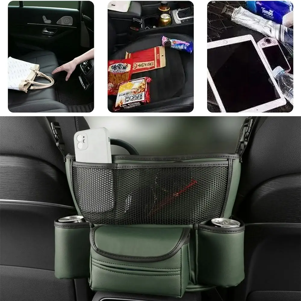 Car Pocket Handbag Holder Multifunction Car Organizer Large Capacity Storage Bag