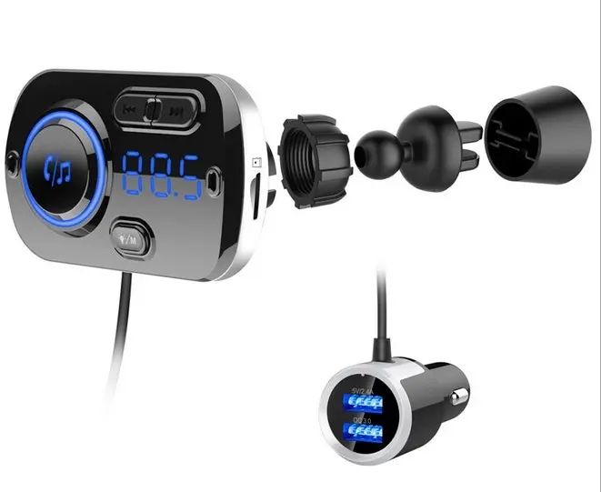 Car Bluetooth FM Transmitter for Auto Handsfree mp3 Player Bluetooth Transmitter