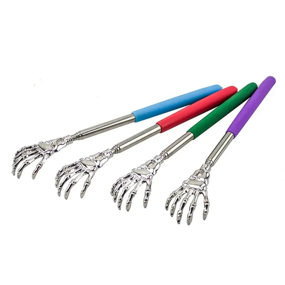 4 Pack Extendable Back Scratcher Stainless Steel Telescoping Back Scratcher