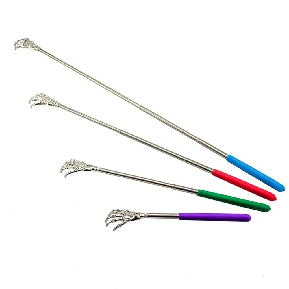 4 Pack Extendable Back Scratcher Stainless Steel Telescoping Back Scratcher