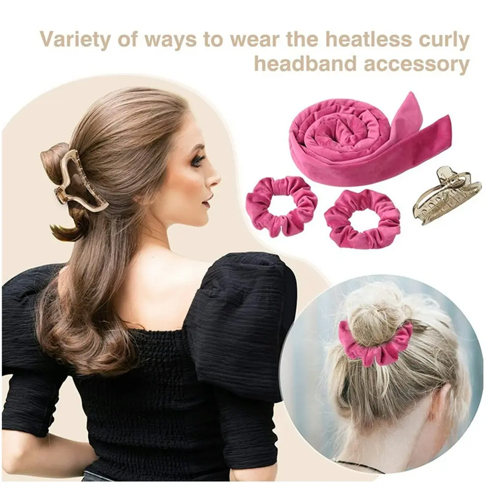 Heatless Curling Headband Hair Curlers Lazy Hair Rollers Hair Styling Tools