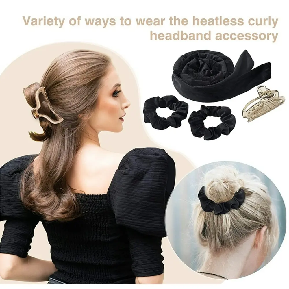 Heatless Curling Headband Hair Curlers Lazy Hair Rollers Hair Styling Tools