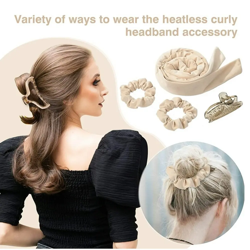 Heatless Curling Headband Hair Curlers Lazy Hair Rollers Hair Styling Tools