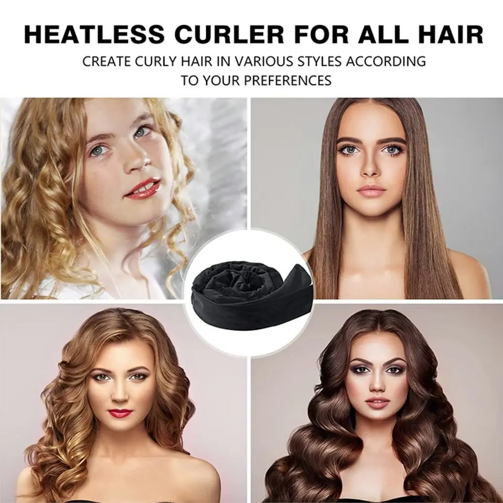 Heatless Curling Headband Hair Curlers Lazy Hair Rollers Hair Styling Tools