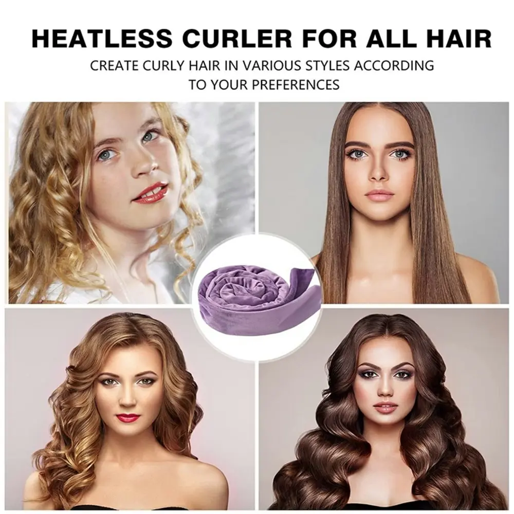 Heatless Curling Headband Hair Curlers Lazy Hair Rollers Hair Styling Tools