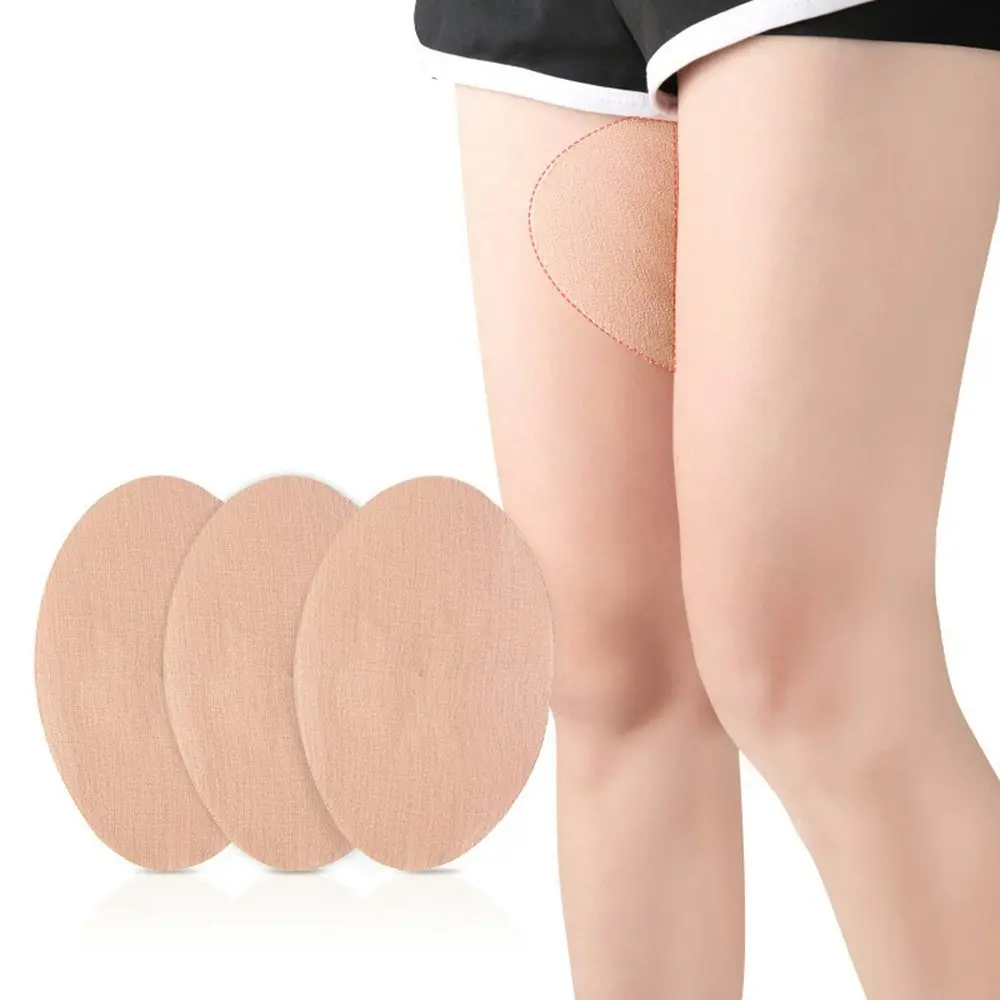 10Pcs Thigh Tapes Disposable Transparent Invisible Body No-friction Pads Patches