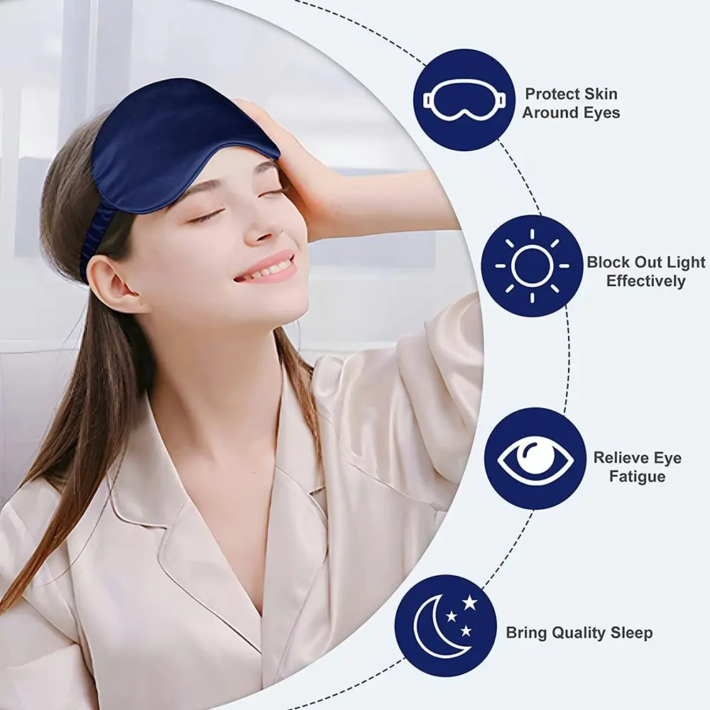 100% Natural Mulberry Silk Sleep Eye Mask