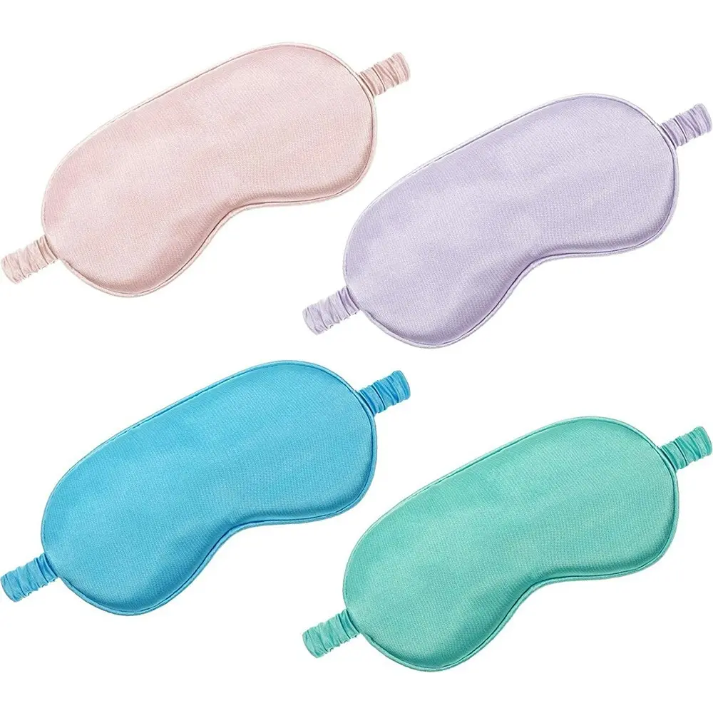 4Pcs Double Sided Silk Sleeping Eye Mask