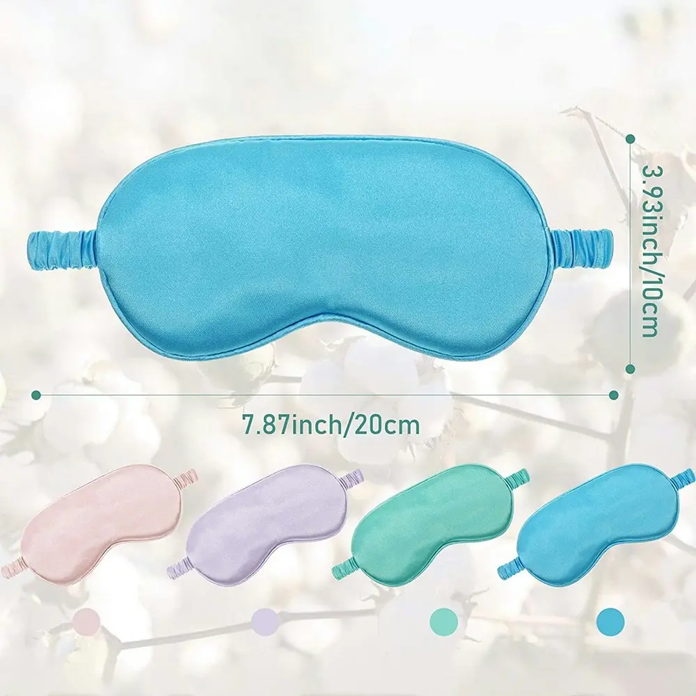 4Pcs Double Sided Silk Sleeping Eye Mask