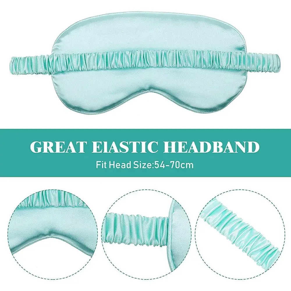 4Pcs Double Sided Silk Sleeping Eye Mask