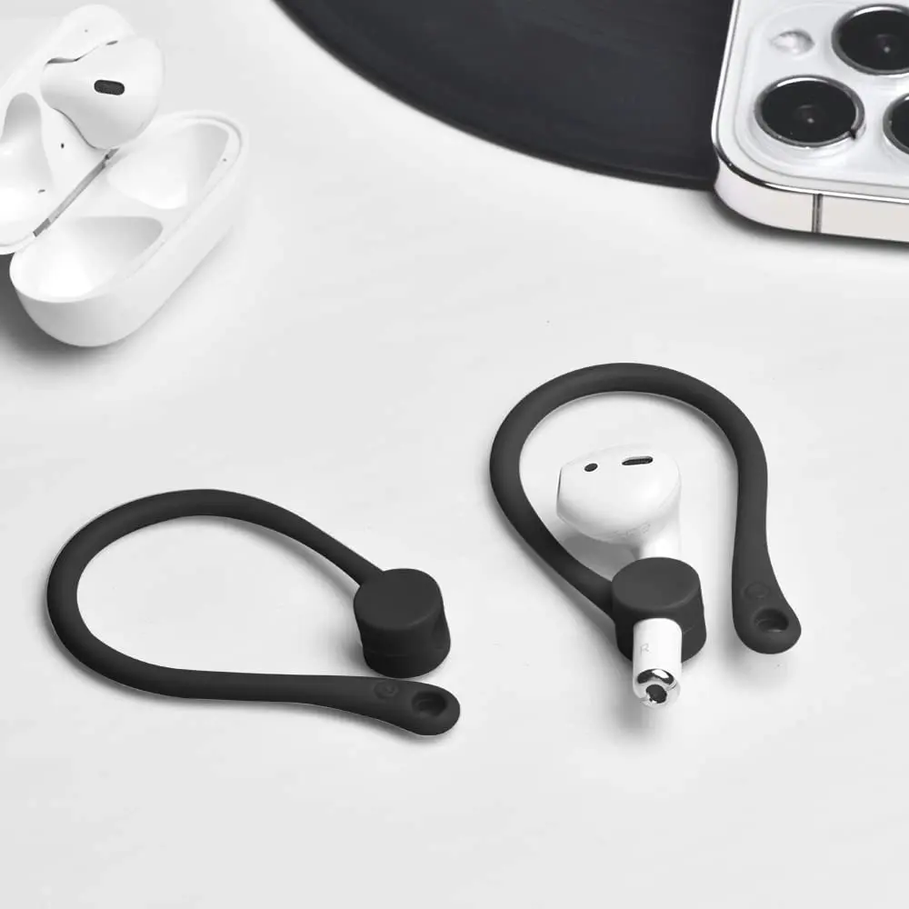 Two Pairs of Mini Anti-Fall Bluetooth Headset Ear Hooks for Air-Pods 1/2/3