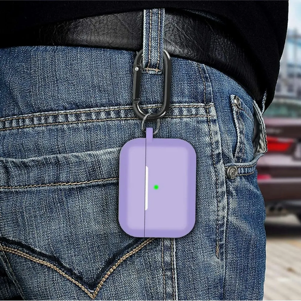 Silicone Protective Skin Case for Airpod Pro-Purple