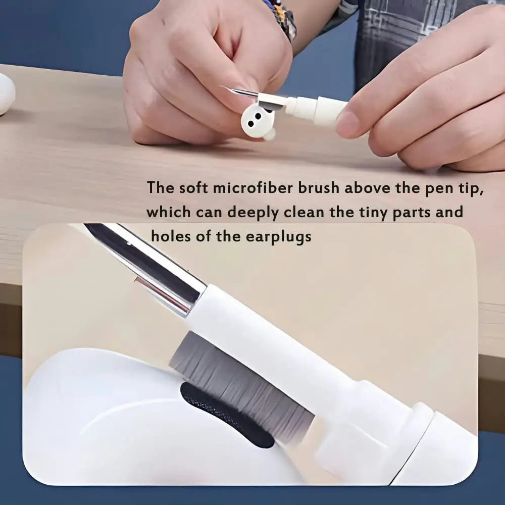 Multifunctional Portable Bluetooth Earphones Cleaning Tool Kit