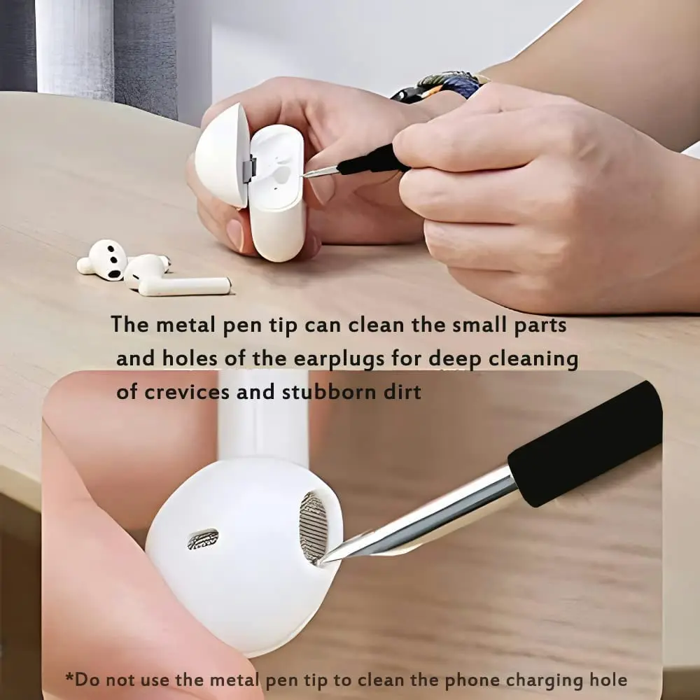 Multifunctional Portable Bluetooth Earphones Cleaning Tool Kit