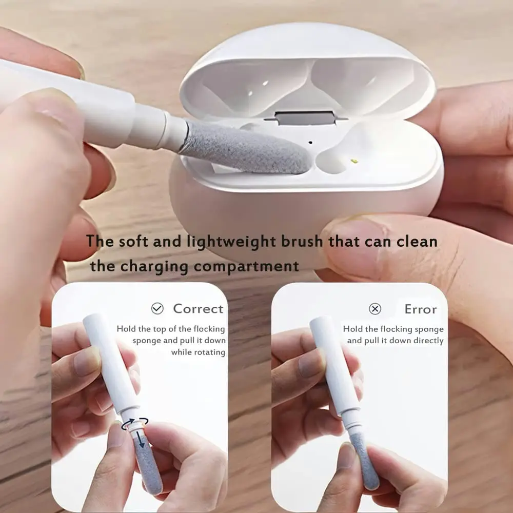 Multifunctional Portable Bluetooth Earphones Cleaning Tool Kit