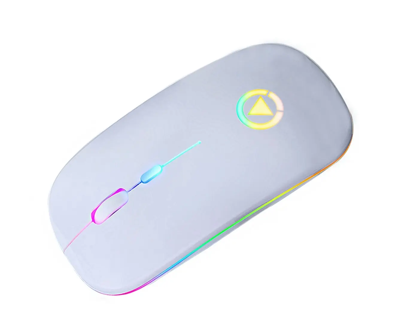 Wireless Mouse RGB Rechargeable Silent Mouse